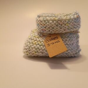 Handmade Multicolor Baby Booties